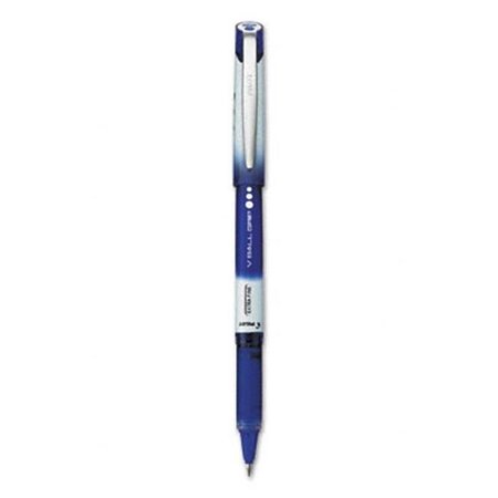 PILOT Pilot 35471 VBall Grip Roller Ball Stick Liquid Pen  Blue Ink  Extra Fine 35471